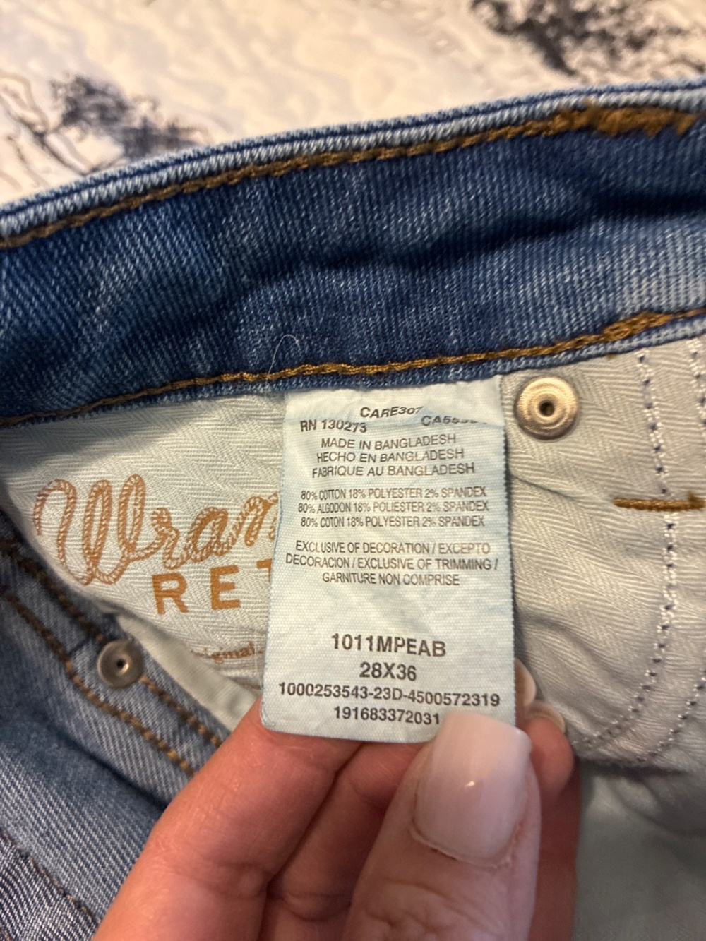 Wrangler High Ride Retro Trouser - Picture 7 of 7